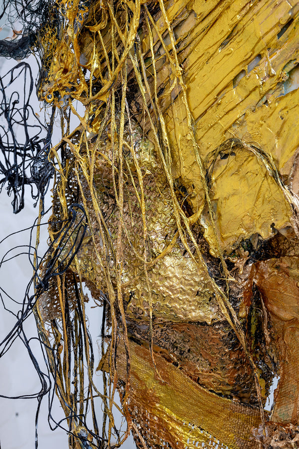 Shredded Nº 8 (Sculptural Wall Hanging)