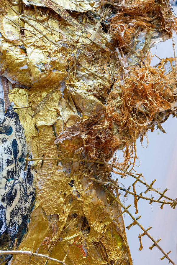 Shredded Nº 9 (Sculptural Wall Hanging)