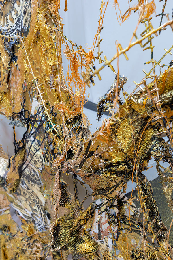 Shredded Nº 9 (Sculptural Wall Hanging)