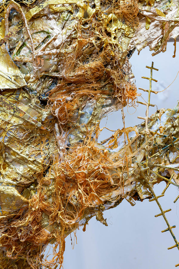 Shredded Nº 9 (Sculptural Wall Hanging)
