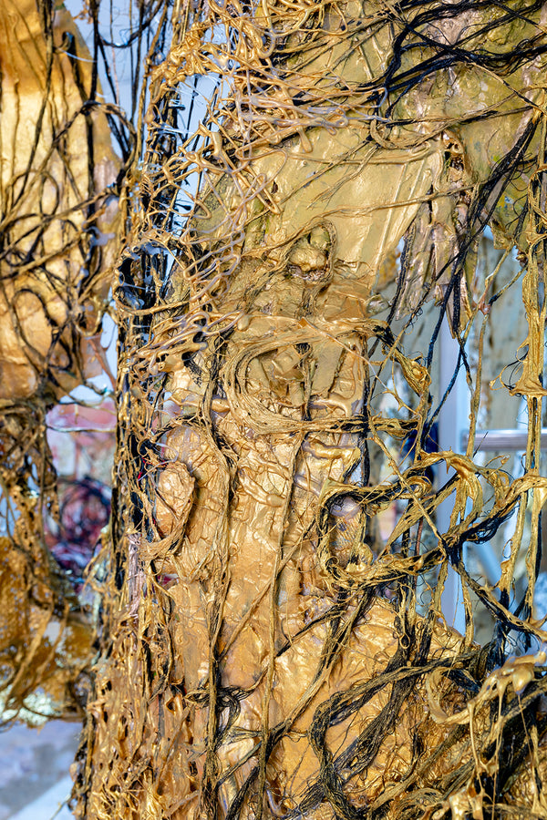 Shredded Nº 9 (Sculptural Wall Hanging)