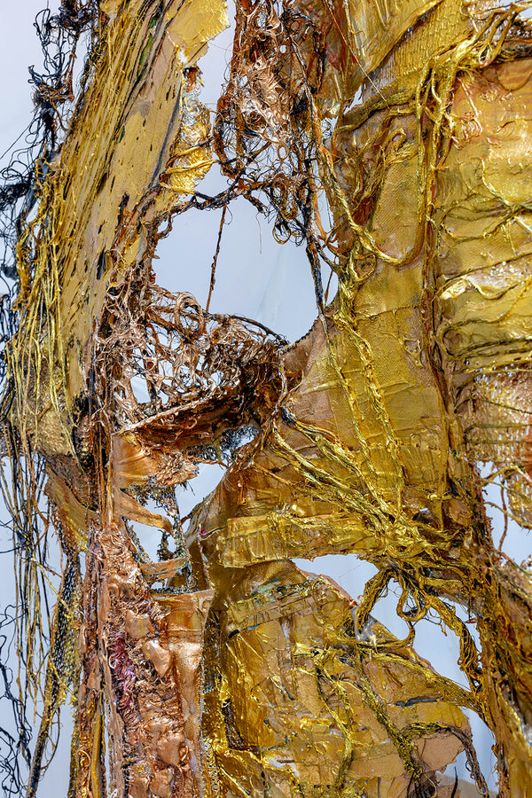 Shredded Nº 8 (Sculptural Wall Hanging)