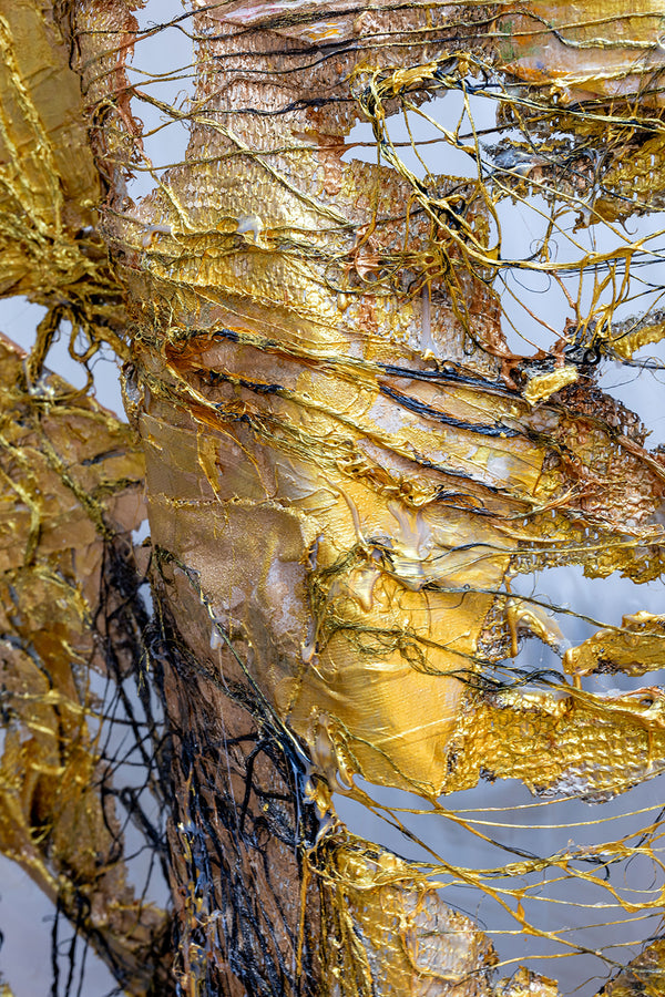 Shredded Nº 8 (Sculptural Wall Hanging)