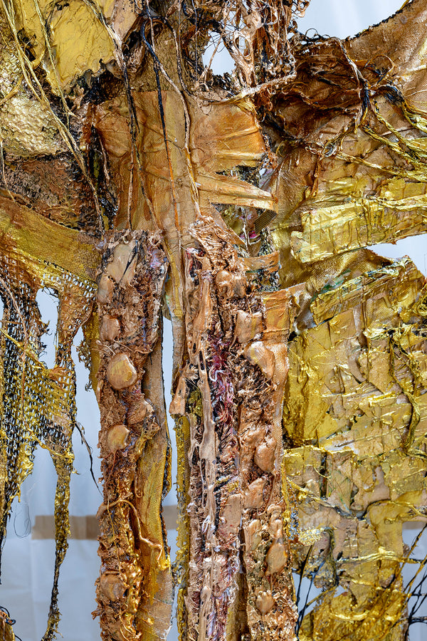 Shredded Nº 8 (Sculptural Wall Hanging)