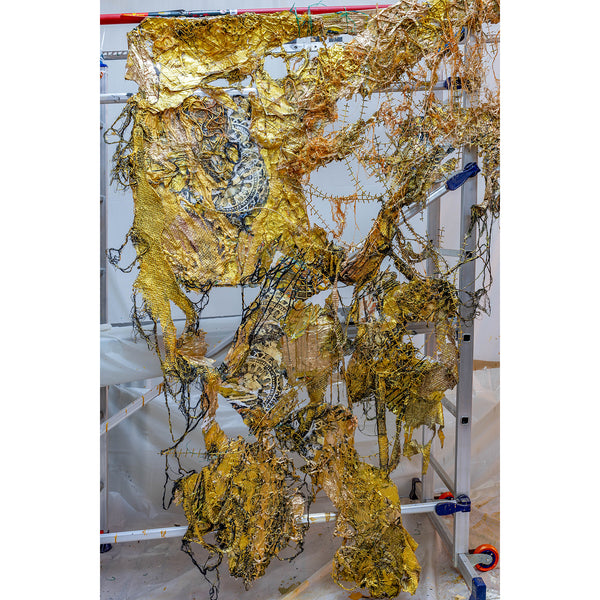 Shredded Nº 9 (Sculptural Wall Hanging)