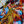 Abstract expressive artwork using mixed media and collage. By John Berrick.