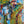 Abstract artwork with vibrant colours and texture. By artist John Berrick.